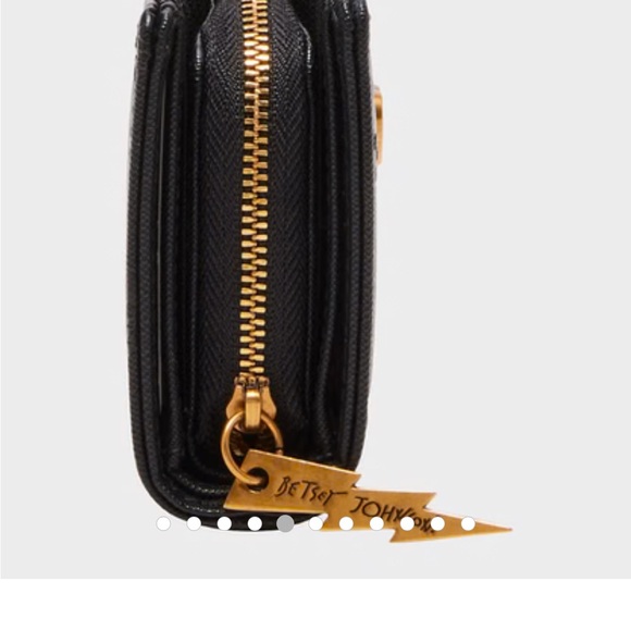 Betsy Johnson Skull Embossed Bifold Wallet - Picture 10 of 12